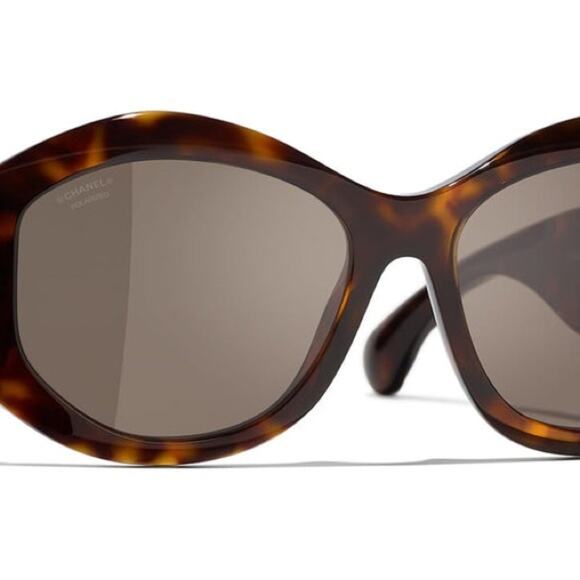 Chanel Oval polarized Sunglasses - Picture 1 of 5